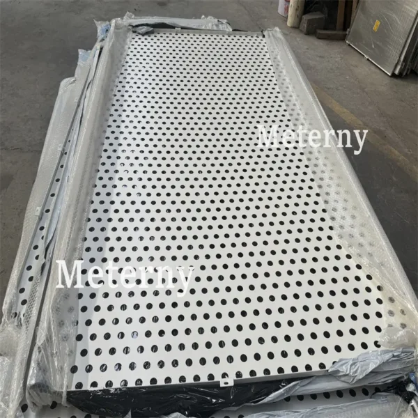 10mm Round Holes Perforated Aluminum Panel