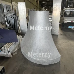 Custom Curved Aluminum Panel for Column