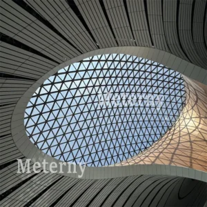 Airport Aluminum Strip Ceiling with Dynamic Design