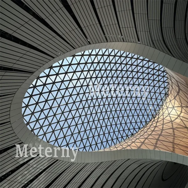 Airport Aluminum Strip Ceiling with Dynamic Design