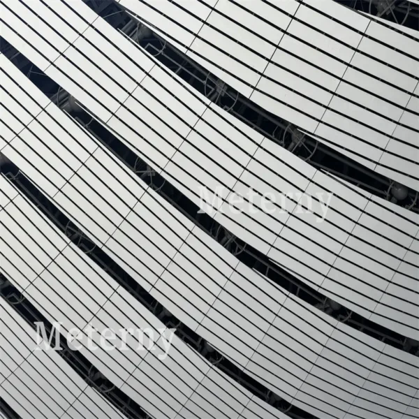 Airport Suspended Aluminum Strip Ceiling
